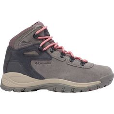 For adventures on the trail under changing weather, trust the Columbia Newton Ridge Plus Waterproof Amped Hiking Boot to help you check off your list of hikes near and far. Built with sturdy leather uppers, the Newton comes accented with rubber and mesh for extra durability and ventilation, as well as a fully waterproof membrane to keep you dry on saturated spring trails. This version has a wider construction to accommodate hikes with, well, wider feet. With its ankle height, the Newton Ridge Waterproof Lace-up Hiking Boots For Camping, Fade-resistant Round Toe Walking Shoes For Outdoor Activities, Fade-resistant Gore-tex Work Boots For Adventure, Fade-resistant Gore-tex Hiking Boots, Waterproof Hiking Boots For Camping With Round Toe, Waterproof Hiking Boots For Camping, Waterproof Hiking Boots With Round Toe For Camping, Weatherproof Hiking Boots For Camping With Round Toe, Weatherproof Gore-tex Hiking Boots For Camping