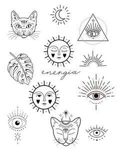 an image of different types of tattoos