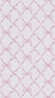 an abstract pattern with pink ribbons