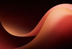 an abstract red and orange background with wavy lines