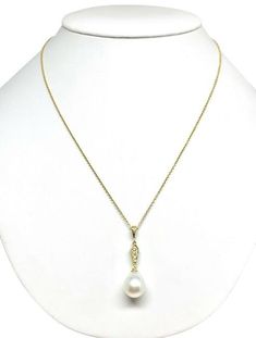 GENUINE CULTURED SALTWATER FINE QUALITY SOUTH SEA PEARL LARGE 12.77 MM& DIAMOND 14 KT SOLID GOLD 18 INCH NECKLACE Nothing says, “I Love you” more than Diamonds and Pearls. Beautiful Necklace. Suitable For Any Occasion!! This item has been Certified, Inspected, and Appraised by Gemological Appraisal Laboratory Gemological Appraisal Laboratory of America is a proud member of: GIA Alumni Association National Association of Jewelry Appraisers International Consortium Gem-Testing Laboratories Gem Elegant 14k Stamped White Gold Diamond Necklace, Elegant White Gold Diamond Necklace Stamped 14k, Elegant 14k Stamped Diamond Necklace For Wedding, Elegant 14k Stamped Diamond Wedding Necklace, Elegant 14k Stamped Diamond Necklace For Formal Occasions, Elegant Formal 14k Stamped Diamond Necklace, Elegant 14k Stamped Diamond Pendant Necklace, Luxury Yellow Gold Pearl Necklace With Diamond Accents, Luxury Yellow Gold Single Strand Pearl Necklace