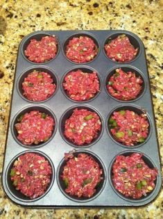 an image of some food in a muffin tin