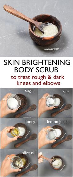 Skin brightening scrub face and body #theindianspot #SkinCleanserProducts #FaceCareTips Scrub Face, Natural Hair Mask, How To Grow Eyebrows, Lip Scrubs, Get Rid Of Blackheads, Body Scrubs, Healthy Fruits, Clean Face, Face Scrub