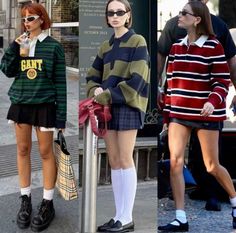 Sporty Glam Outfits, Miumiu Outfit, Japan Streetwear, Preppy Streetwear, Japan Outfit, Glam Outfit, Look Short, Instagram Outfits, Cute Swag Outfits