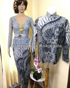 Kebaya Couple set | Indonesian women kebaya and men's batik shirt, sarimbit batik couple, long sleeve and V-Neck Couple set : Kebaya + skirt + Obi belt + batik shirt Only available in sage green color Kebaya Size: S Bust 84 cm M Bust 88cm L Bust 92 cm XL Bust 96 cm 2XL Bust 100 cm skirt size : S Hips 85cm M Hips 90 cm L Hip 95cm XL Hip 100cm 2XL Hip 105cm 3XL Hip 110cm   shirt size : S Bust 100 cm M Bust 105cm L Bust 110cm XL Bust 115 cm 2XL Bust 120cm 3XL Bust 125cm - Kebaya has front buttons - Traditional Long Sleeve Sets With Batik Print, Fitted Batik Print Long Sleeve Sets, Fitted Long Sleeve Batik Print Sets, Obi Belt Batik, Belt Batik, Kebaya Bali, Batik Couple, Sage Green Color, Couple Set