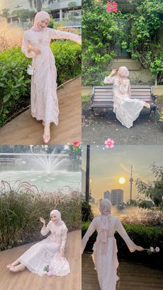 Dress Vintage Hijab, Dress Korean Style Hijab, Hijab Pink, Vintage Hijab, Mix And Match Outfits Hijab, Hijab Fits, Pink Vibe, Bali Trip