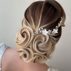 Russian Hairstyles, Chignon Hair, Mother Of The Bride Hair, Braided Bun Hairstyles