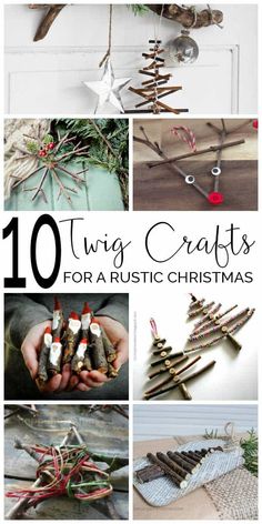 ten christmas crafts that are easy to make