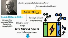 Delta G = -nFE, How to find n, F? Chemistry Education, Equations, How To Find