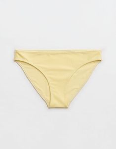 Aerie Shine Rib Full Coverage Bikini Bottom