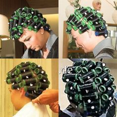 Hair In Rollers, Hair Rollers Tutorial, Roller Set Hairstyles, Curly Perm, Hair Curlers Rollers, Vintage Pics