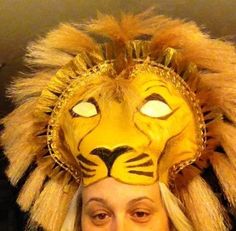 Lion King Costume by D/sired Images Children Of Eden, Elephant Costumes, Lion Mask