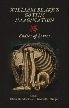 the cover of william blake's gothic imaginations and bodies of horror