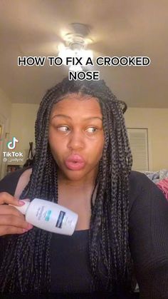 Lift Nose Naturally, How To Fix Crooked Nose, Asymmetrical Nose Exercise, Crooked Nose Makeup, How To Make Face More Symmetrical, Symmetrical Nose Exercise, How To Fix Asymmetrical Nose, At Home Nose Job, How To Get Symmetrical Face