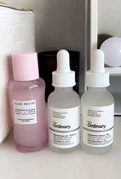 #skincare#theordinary#clearskin#skincareroutine#drunkelephant Pink Skincare, Haut Routine, Skin Care Items, Pretty Skin, Body Skin Care Routine, روتين العناية بالبشرة, Perfect Skin