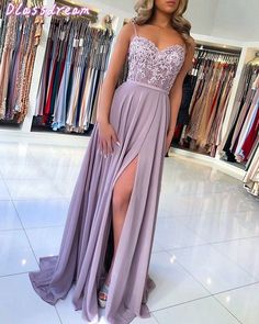 Light Blue Prom Dress, Winter Formal Dresses, Trendy Prom Dresses, Prom 2020, Spaghetti Strap Prom Dress, Prom Dress Ideas, Maxi Dress Prom, Graduation Dresses