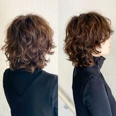 2023 Hair Trends For Curly Hair, 2c Hairstyles Short, Wolf Cut Hair Short Curly, Androgynous Hair, Curly Hair Photos