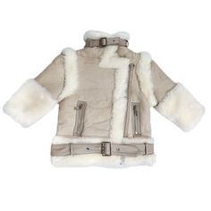 Beige Sheepskin Leather Jacket– Petite Maison Kids Sheepskin Jacket, Kid Closet, Luxury Clothes, Kids Wardrobe, Girl Coat, Gorgeous Fabrics, Soft Natural, Toddler Fashion