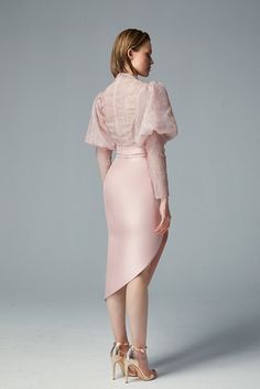 Description Pink Top & skirt, Short dress Puffed, Long Sleeves V-Neck Dry Clean Made in Lebanon SKU ga-6244-ga-6245 Feminine Knee-length Evening Skirt, Feminine Knee-length Skirt For Evening, Elegant Long Sleeve Two-piece Dress, Feminine Fitted Asymmetrical Evening Dress, Elegant Pink Asymmetrical Dress, Elegant Pink Two-piece Dress For Spring, Pink Fitted Asymmetrical Elegant Dress, Elegant Pink Fitted Asymmetrical Dress, Pink Fitted Asymmetrical Dress