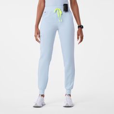 Official FIGS® Scrubs. Ridiculously Soft Scrubs Designed Just For You. Get Free Shipping On Orders $50+! | FIGS Womens Open Skies Zamora - Petite Jogger Scrub Pant™