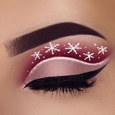 Eyeliner Trends, Holiday Eye Makeup, Winter Make Up, Christmas Party Makeup, Xmas Makeup, Christmas Eyeshadow, Holiday Eye, Gel Eyeshadow, Make Up Designs