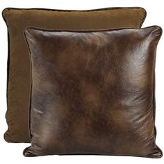 Faux Leather Reversable Euro Sham Euro Pillow Covers, Plaid Bedding, Windowpane Plaid, Rustic Bedding, Euro Pillow, Euro Pillow Shams, Euro Sham, Euro Shams, Bedding Collections