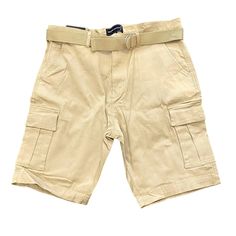 Wicked Stitch Men Cargo Shorts In Khaki Side Pockets Belt Included New With Tags. In Excellent Condition. Original Price $36.50. Beige Cotton Cargo Shorts With Belt Loops, Casual Beige Cargo Shorts With Belt Loops, Casual Beige Shorts With Belt Loops, Stitch Shorts, Skate Shorts, Wrangler Shorts, Black Shorts Men, Camo Cargo Pants, Beige Pants