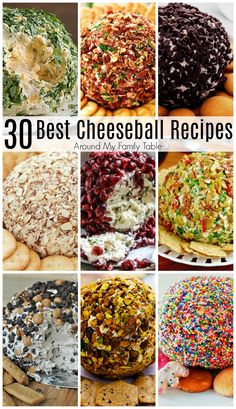 the best cheeseball recipes and how to use them