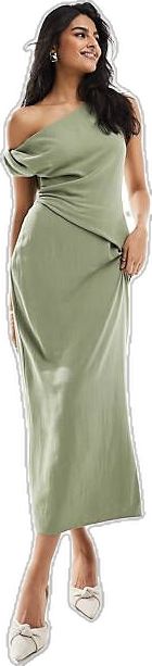 Chic Green Midi Dress For Daywear, Sage Midi Length Summer Dress, Sage Midi-length Summer Dress, Chic Sage Midi Dress For Spring, Sage Midi Dress For Summer, Elegant Olive Maxi Dress For Spring, Chic Sleeveless Dress In Sage Color, Green Casual Midi Dress With Side Slits, Olive Knee-length Midi Dress For Spring