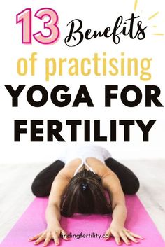 Yoga is an exercise suggested for expecting moms or women trying to conceive. Learn why you need yoga to get pregnant in your fertility journey. We discuss the benefits of yoga on your body. Make sure you save this pin because this is also a great article to read when you are expecting. Finding Fertility | Fertility Health Coach, Nutrition, IVF + TTC support {Discover Natural Fertility Boosters, Chances Of Pregnancy, Fertility Health, Female Fertility, Natural Fertility, Yoga Program