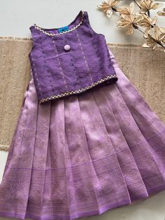 Kids - Girl – Studio Virupa Crop Tops For Kids, Elegant Sarees, Kids Ethnic Wear, Crop Top And Skirt, Boutique Collection, Elegant Saree, Trendy Kids, Top And Skirt