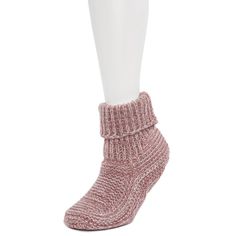 Keep your feet warm and toasty with these women's Cuddl Duds cozy lined bootie slipper socks.Keep your feet warm and toasty with these women's Cuddl Duds cozy lined bootie slipper socks. How do you accessorize? Check out our ACCESSORIES GUIDE for essential tips to elevate your style with must-have accessories.FEATURES Features skid-resistant gripper bottoms Easy slip to slip on feet Soft construction Bootie silhouette Fits shoe sizes 5-10DETAILS 50% recycled polyester, 50% polyester Machine wash Accessories Guide, Cuddl Duds, Slipper Socks, Socks And Hosiery, Hosiery, Gender Female, Age Group, Slippers, Slip On