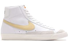 Mid Blazer 77, Nike Mid Blazer, Blazer 77, Blazer Mid 77 Vintage, Nike High Tops, Yellow Blazer, Nike Blazer Mid 77, Nike Blazers Mid, Nike Blazer Mid