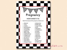 what's in the diaper bag? printable baby shower game for boys and girls