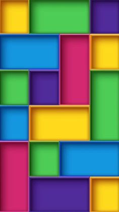 an abstract colorful background with squares and rectangles