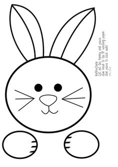 an easter bunny mask for kids to make