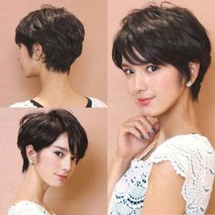 Boycut For Women Round Face, Short Layered Haircuts Fine Hair, Short Spiky Hairstyles, Short Hairstyles Fine, Cute Short Haircuts, Spiky Hair, Short Hairstyles For Thick Hair, Short Layered Haircuts, Best Short Haircuts