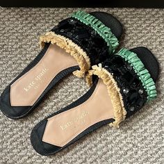 Kate Spade Borabora Sandal Elegant Kate Spade Sandals With Padded Heel, Kate Spade Party Sandals With Round Toe, Kate Spade Black Sandals For Spring, Kate Spade Open Toe Sandals, Kate Spade Open Toe Summer Heels, Kate Spade Chic 4-inch Heels, Kate Spade Shoes, Women's Shoes Sandals, Shoes Sandals