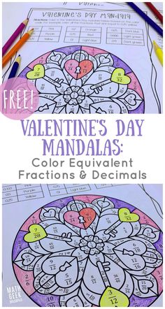 valentine's day color - in printable coloring page with the words free on it