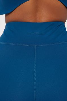 Available In Navy, Ivory, And Black. High Waisted Yoga Pant Elastic Waistband Super Soft Seaming Medium Impact Stretch Pair With "So Curvy Super Soft Active Sports Bra" 77% Polyester 23% Spandex Imported | So Curvy Super Soft Yoga Pant in Navy Blue size Large by Fashion Nova Soft Yoga, Yoga Pant, Navy Fashion, Flare Pants, Yoga Pants, Fashion Nova, Sports Bra, Navy Blue, High Waisted