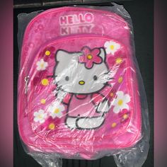 Nwt Hello Kitty Mini Backpack Back To School Cat Design Backpack, Back To School Cat Design Standard Backpack, Hello Kitty Print School Bag, Rectangular, Hello Kitty Print Backpack For Back To School, Hello Kitty Print School Bag, School Bag With Hello Kitty Print, School Bags With Hello Kitty Print, Rectangular Shape, Hello Kitty Backpack For Back To School, Hello Kitty Print School Backpack