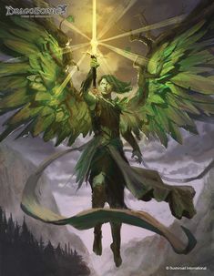 Angle Oc, Fantasy Angel, Fantasy Magic, Forest Creatures, Oc Ideas, Fantasy Rpg