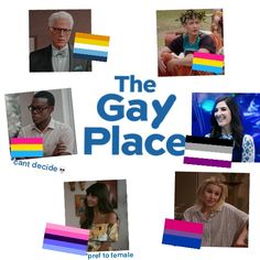 the gay place poster with many different people