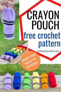 the crochet pattern is featured in this article, and it shows how to make them