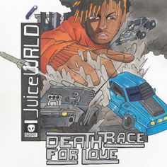 Juice Wrld Cover Art, Juice Wrld Drawing, Ally Lotti, Homie Quotes, Juice World, Wrld 999, Anime Rapper, Album Artwork Cover Art