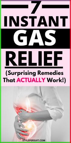 We've all experienced the discomfort and bloating that comes with excess gas. Whether it's caused by certain foods, digestive issues, or other factors, the feeling of trapped gas can be both physically and socially inconvenient. Fortunately, there are effective and quick remedies to alleviate this common woe. In this guide, Check out the 7 best gas relief remedies that work fast, offering you relief and restoring comfort to your digestive system. #health #wellness Stomach Gas Causes, Stomach Gas Remedies, Stomach Gas Relief, Natural Gas Relief, Gas Relief Remedies, Home Remedies For Gas, Painful Gas, Natural Remedies For Gas, Gas Remedies