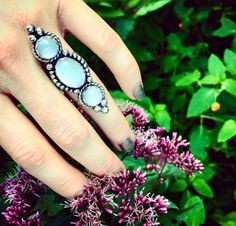 Moonstone Statement Ring-Silver Raven Studio Raven Jewelry, Silver Gold Jewelry, White Moonstone, Cats Eye, White Cats, Bohemian Rings, Handcrafted Artisan Jewelry, Moonstone Jewelry, Split Shank