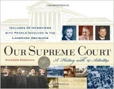 the front cover of our supreme court, featuring images of men in robes and medals