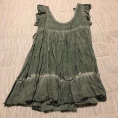 Never Worn! Bought It From A Little Boutique In Town. Babydoll Dress, Free People Dresses, Free People Dress, Boho Style, Baby Dolls, Colorful Dresses, Blue Green, Outfit Ideas, Free People