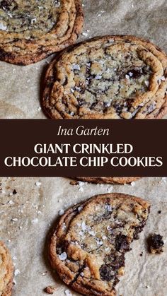 Ina Garten Giant Crinkled Chocolate Chip Cookies William Sonoma Chocolate Chip Cookies, Crispy Edge Chocolate Chip Cookies, Sally’s Baking Recipes Chocolate Chip Cookies, Macys Chocolate Chip Cookies, Giant Soft Chocolate Chip Cookies, Espresso Toffee Chocolate Chip Cookies, Best Chocolate Chip Cookies Crispy, Semi Sweet Chocolate Chip Cookies Crumbl, Slice And Bake Chocolate Chip Cookies